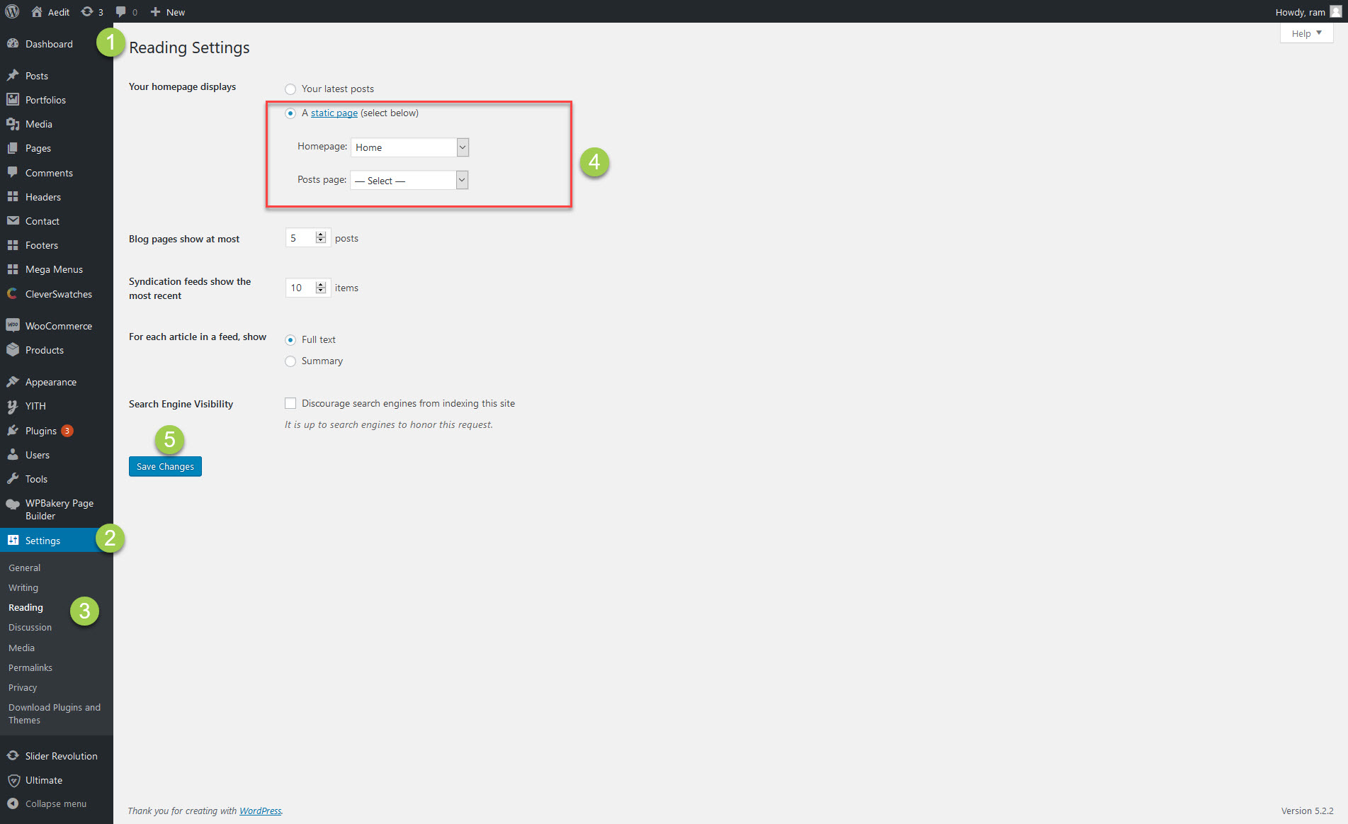 WordPress Installation