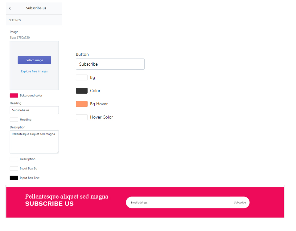 All Page Options