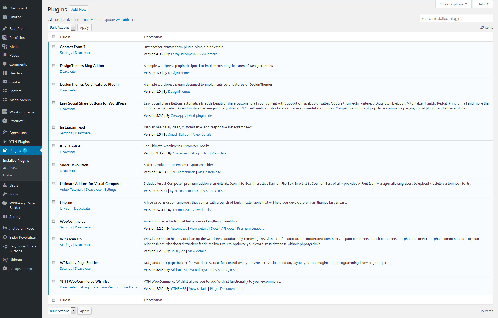 Install Plugins