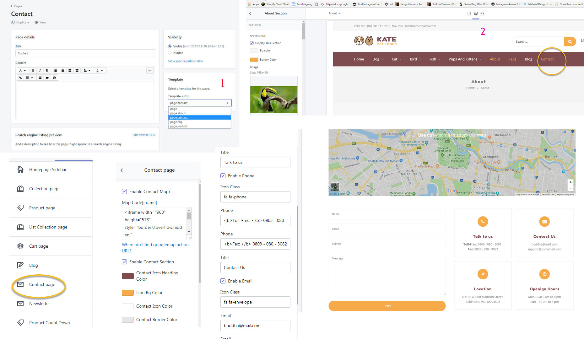 Contact Page