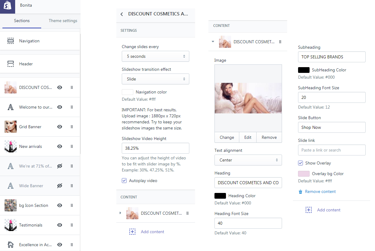 Adding & Organizing Menu Items