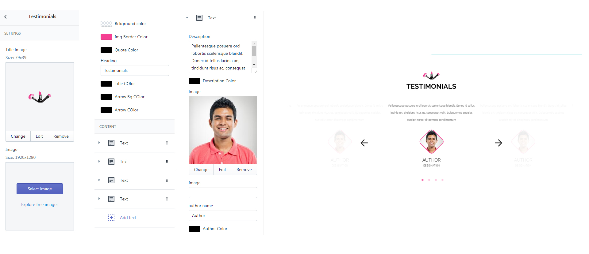 All Page Options