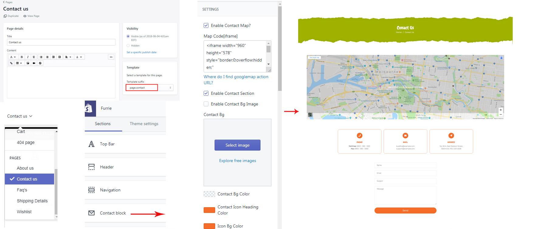 Contact Page