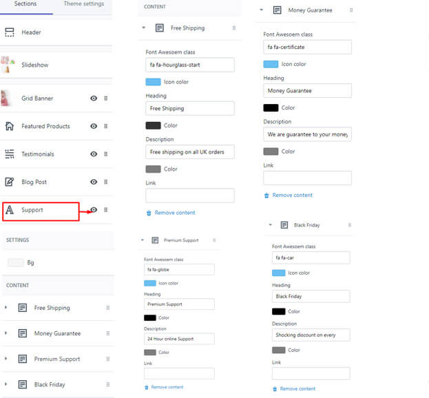 All Page Options