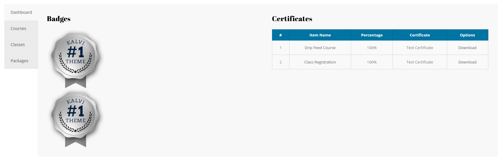 Student Dashboard